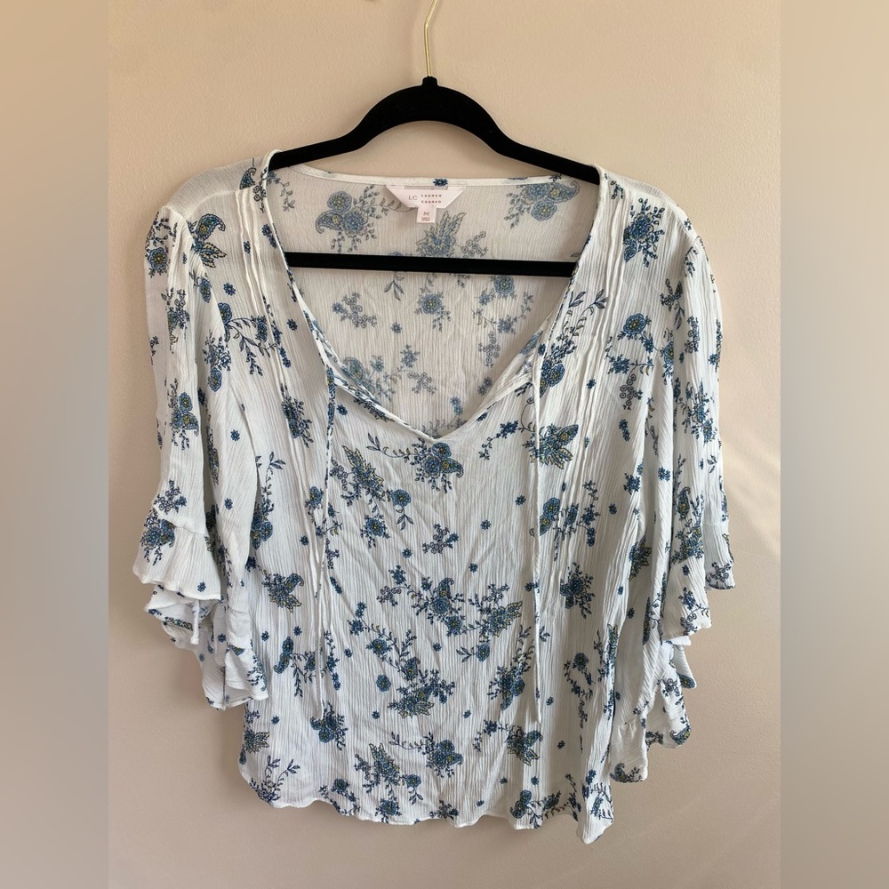 Flowey LC Lauren Conrad womens blouse